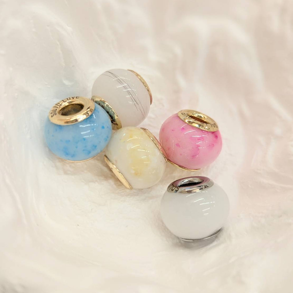 Breast milk beads
