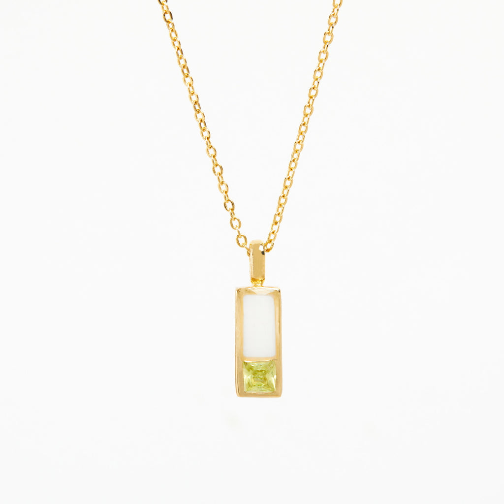 Love Square Necklace