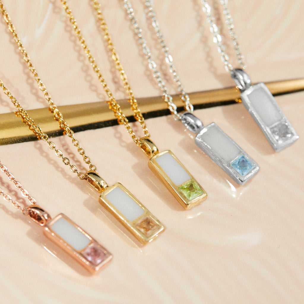 Love Square Necklace Pets