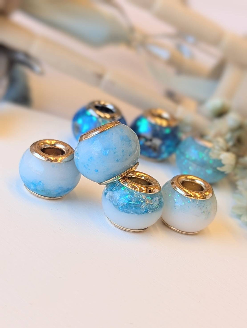 Breast milk beads