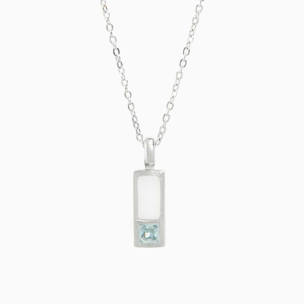 Love Square Necklace