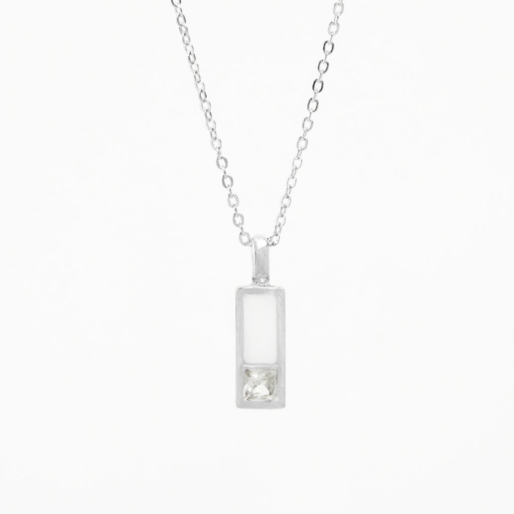 Love Square Necklace