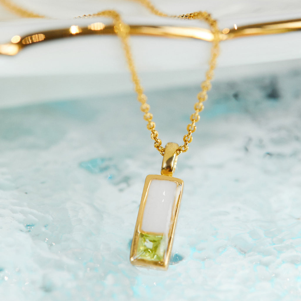 Love Square Necklace