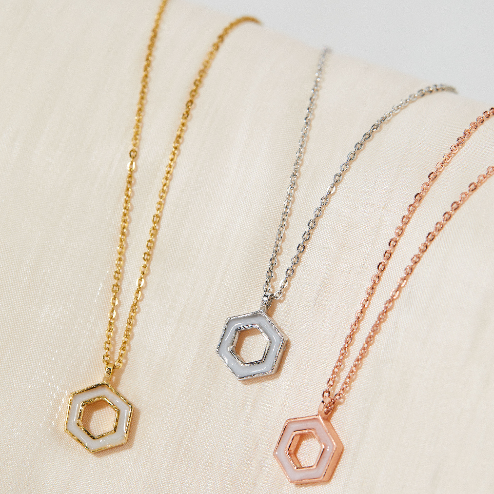 Hexagon Necklace