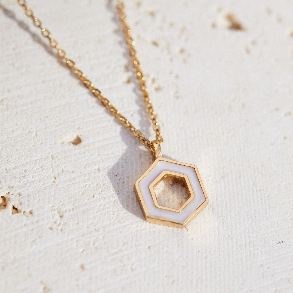Hexagon Necklace