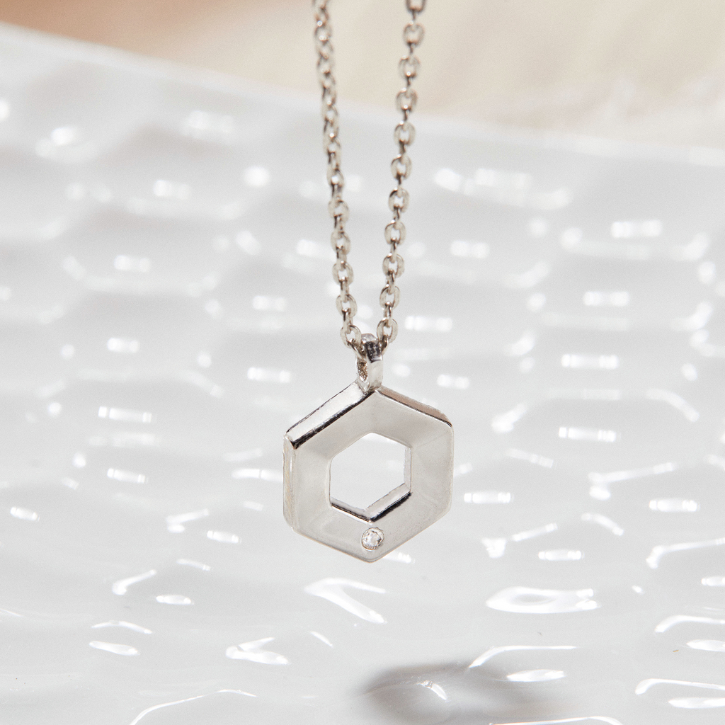 Hexagon Necklace