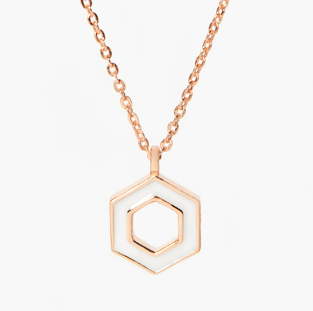 Hexagon Necklace