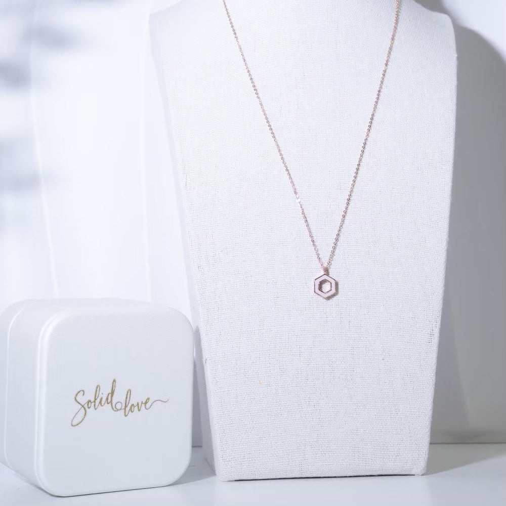 Hexagon Necklace