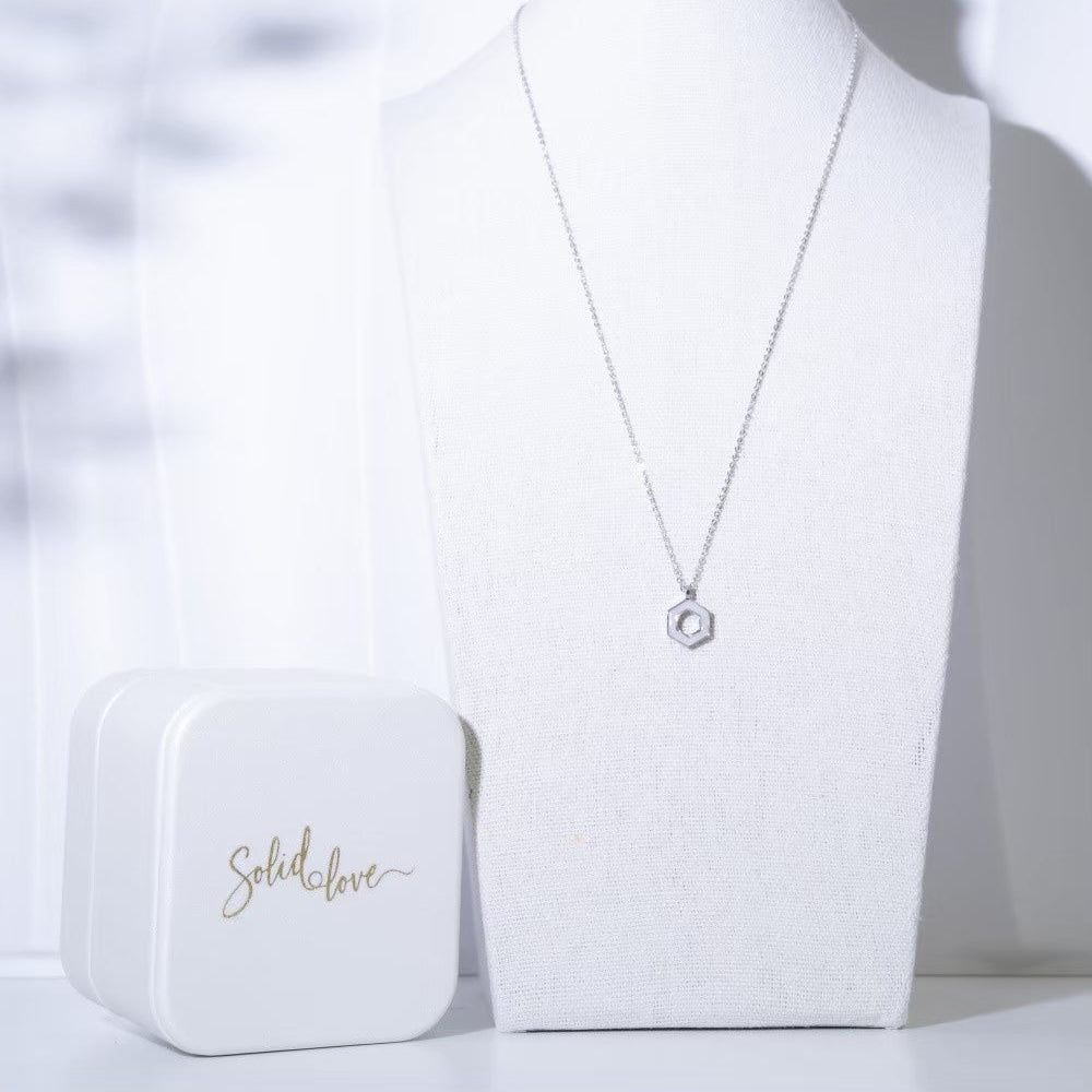 Hexagon Necklace