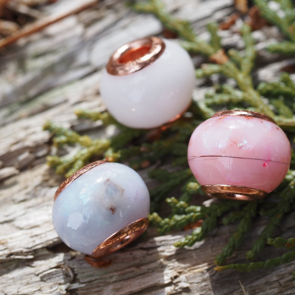 Breast milk beads