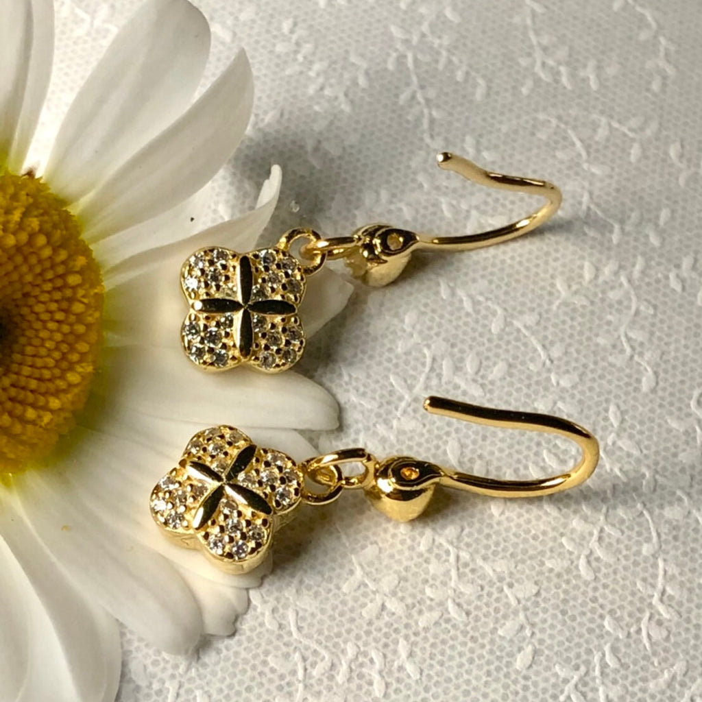 Clover reversible earrings (can be changed to clip earrings)