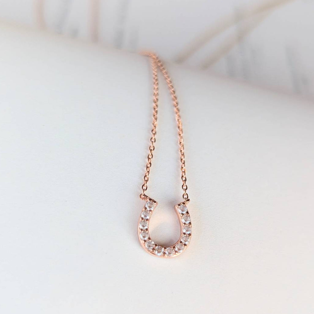 Horseshoe Necklace　K10