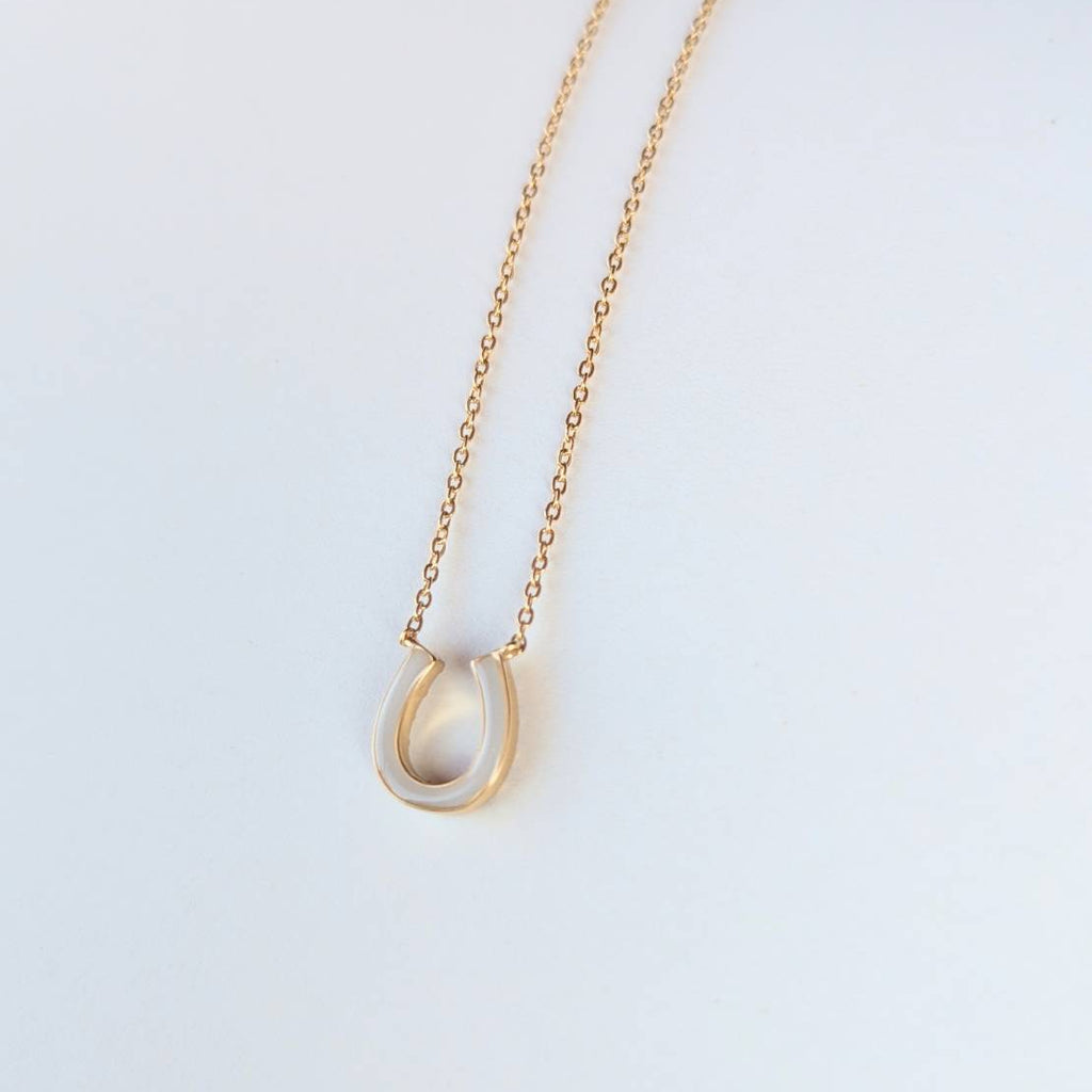 Horseshoe Necklace　K10