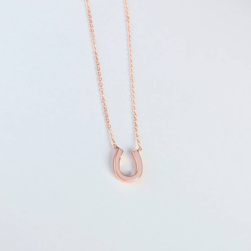 Horseshoe Necklace　K10