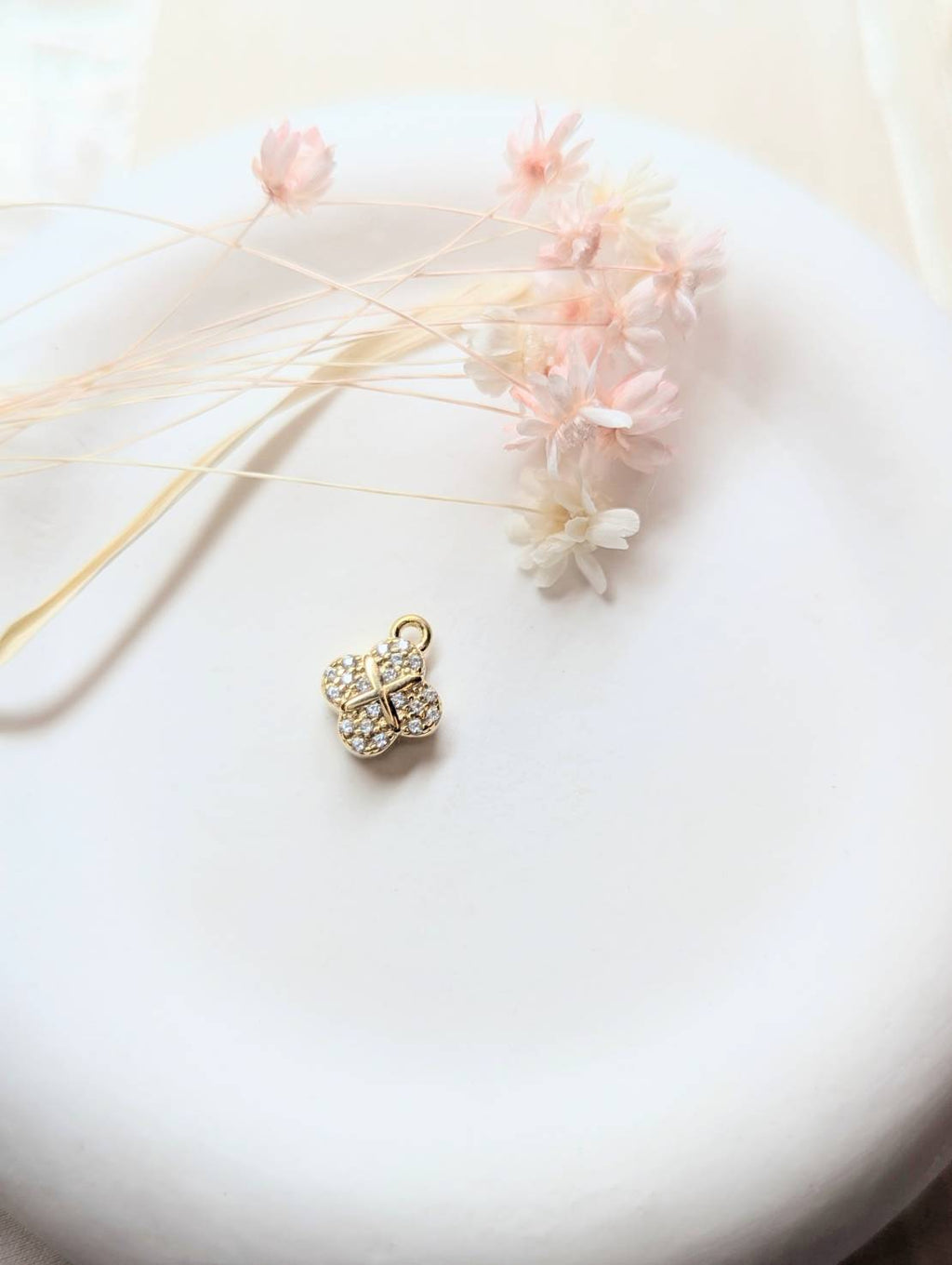 【期間限定】クローバーチャーム　【その他母乳ジュエリー商品と同時購入の方のみ】