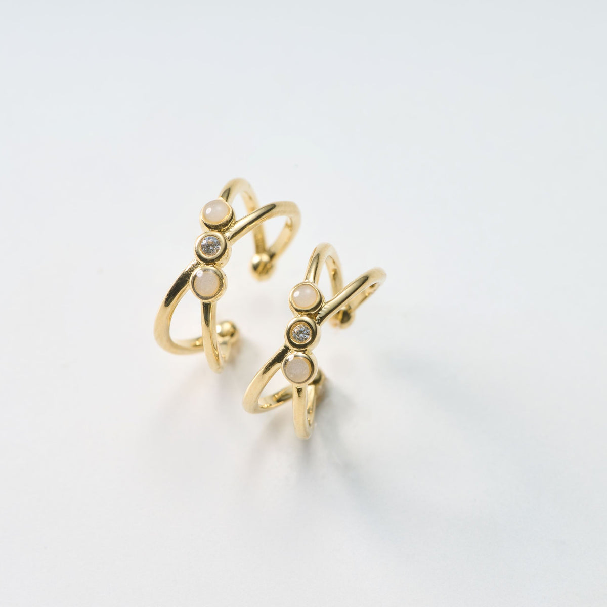 ピアス（s925）母乳ストーン – Solid Love