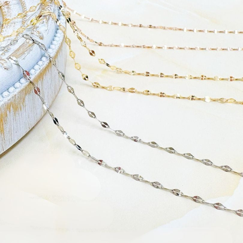 金乳歯チェーンピアス・イヤリング（Standard)