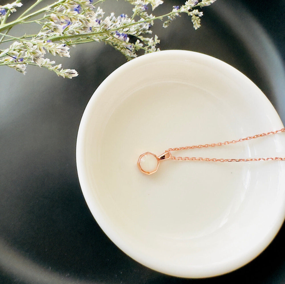 salt様　オーダー Octagon Necklace K10 – Solid Love