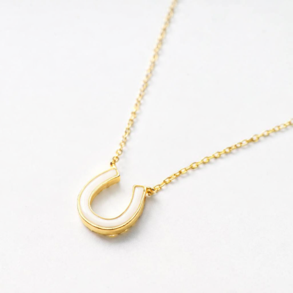 Horseshoe Necklace　K18