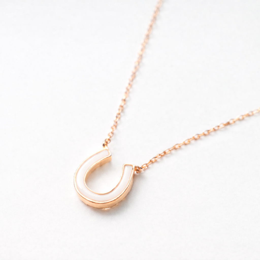Horseshoe Necklace　K10