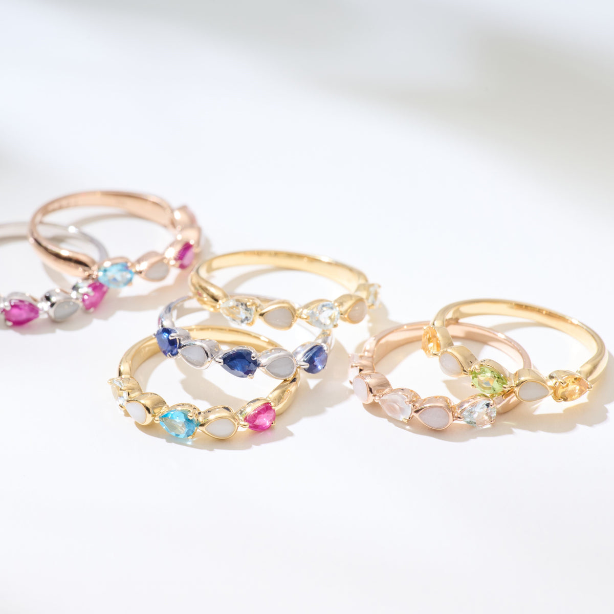 K18 Rings – Solid Love