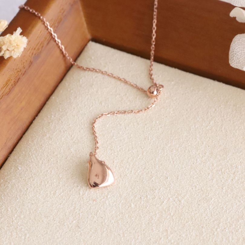 金乳歯Y字ネックレス（High）※金乳歯の素材費用は別途