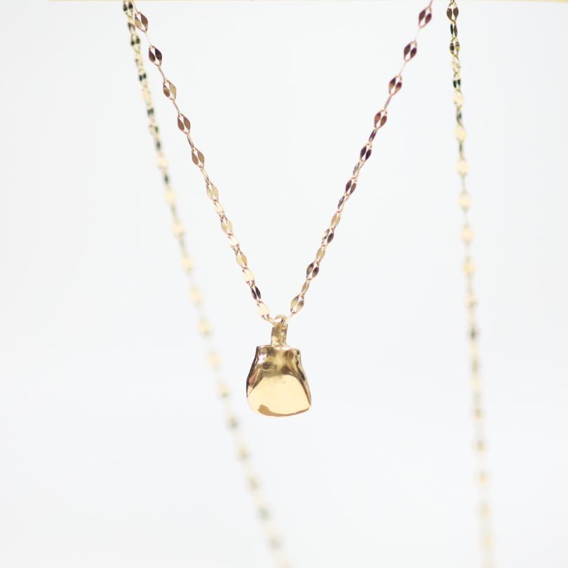 金乳歯ペンダント（Standard)