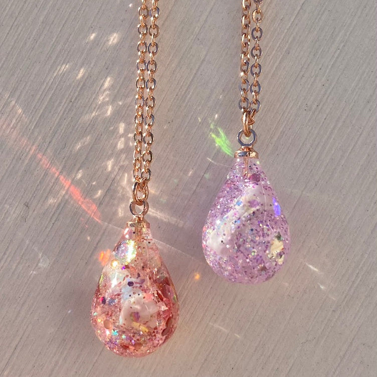 Memory Drop necklace 〈 へその緒・産毛 〉 – Solid Love
