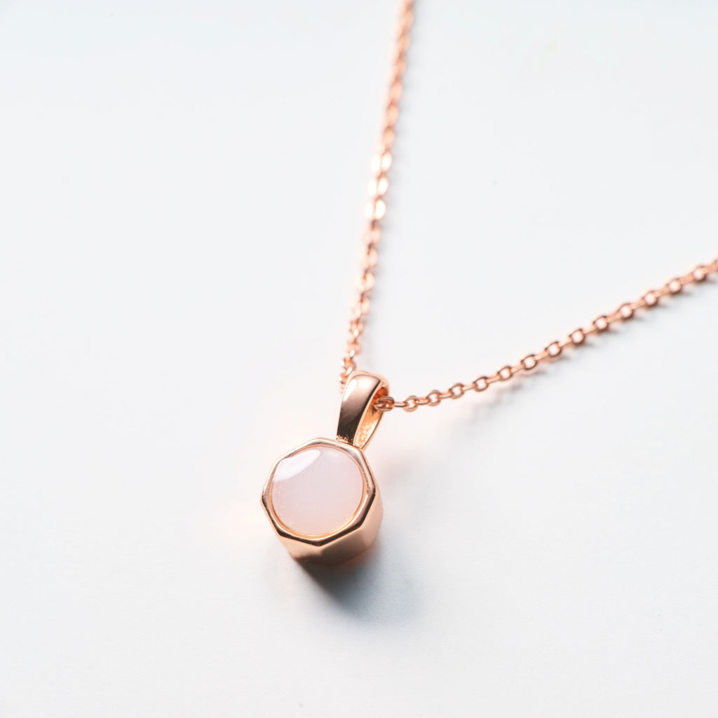 Octagon Necklace K18