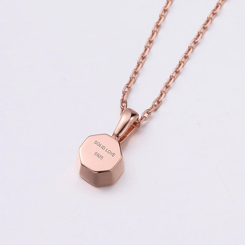 Octagon　Necklace〈へその緒〉