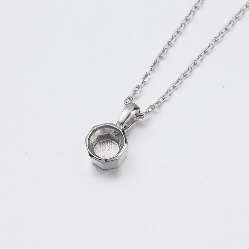 Octagon　Necklace〈へその緒〉